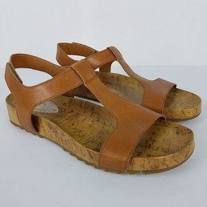 Clarks Somerset Zelby Zena Leather Platform Sandal